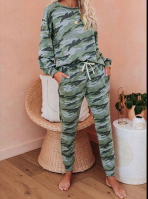 Camo Lounge Set